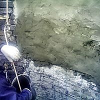 Ремонт и восстановление разрушенной бетонной поверхности, устройство штукатурки материалами системы ПЕНЕТРОН.